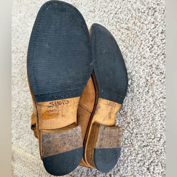 SHOTO rough hewn double zip in cuoio - Picture 6 of 7